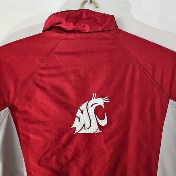 VTG Nike Team Washington State Cougars Puffer Winter Jacket Large Reversible - Picture 6 of 16